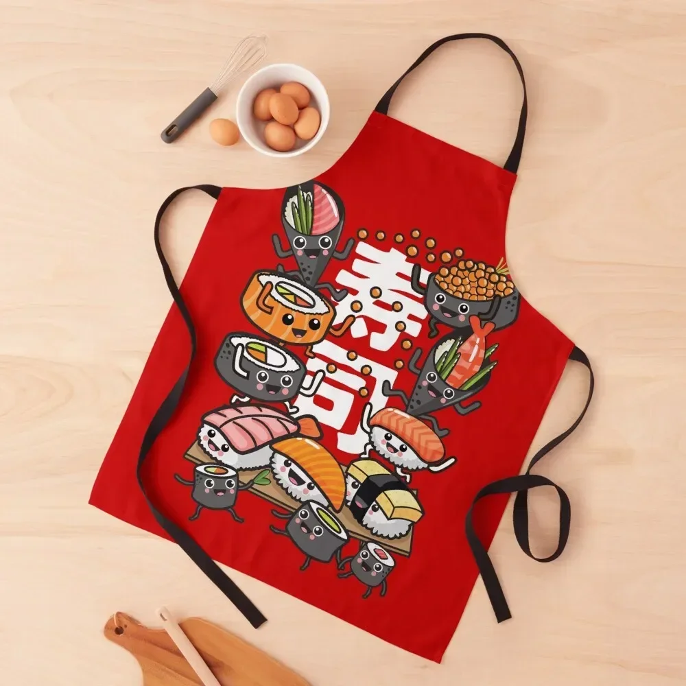 

Sushi Apron Kitchen Dress Apron
