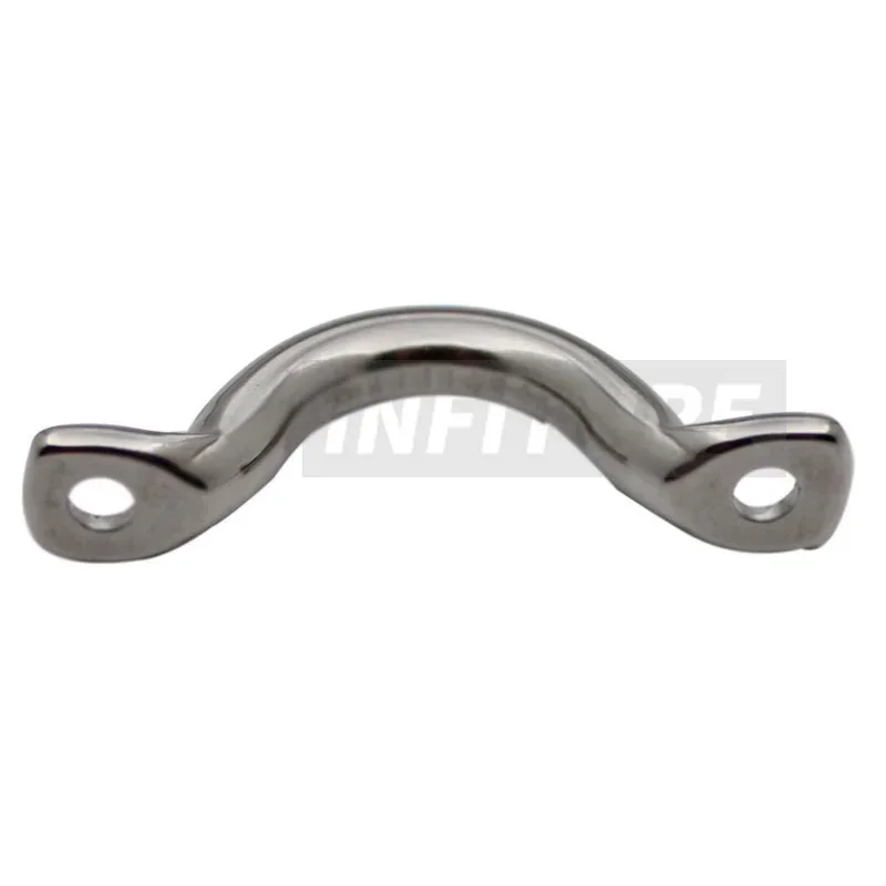 10PCS 4mm 5mm 6mm Stainless Steel Pad Eye Strap for Boat Door Handle Pull Door Hardware Knob Handle Boat Yacht Ship Doorknob