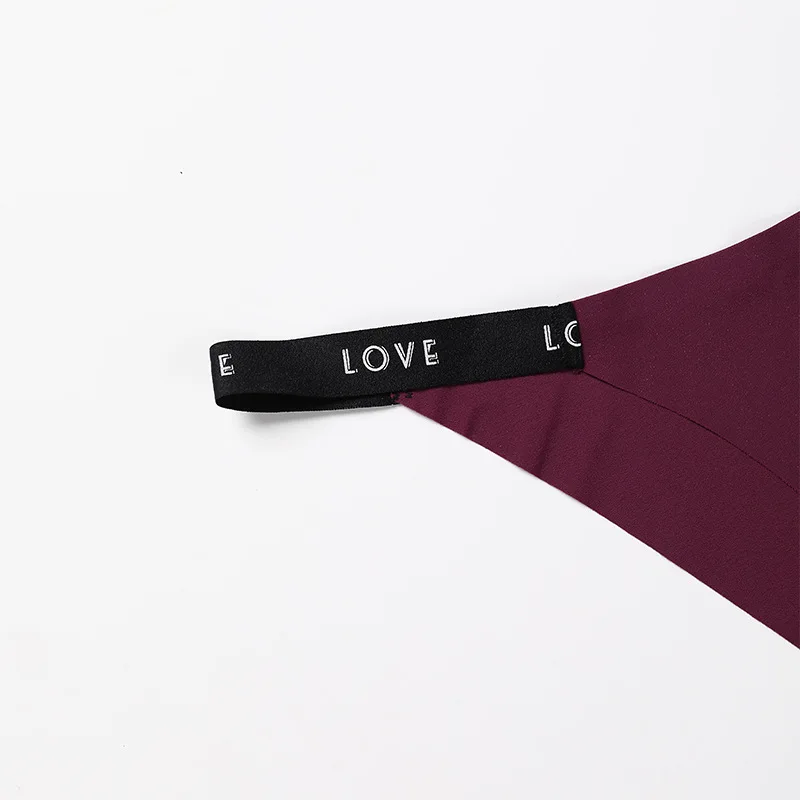 High Quality Sexy Seamless Panties Women Thongs Rhinestones Letter G-string Sports Thong Low Waist Shorts Briefs T-back Fitness