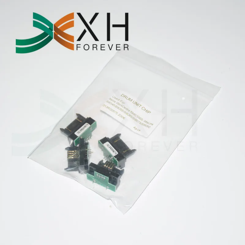 4pcs. 013R00675 drum chip WC5945 WC5955 For XEROX 5945 5945i 5955i 6655 Altalink B8045 B8055 B8065 B8075 B8090 drum  unit chip