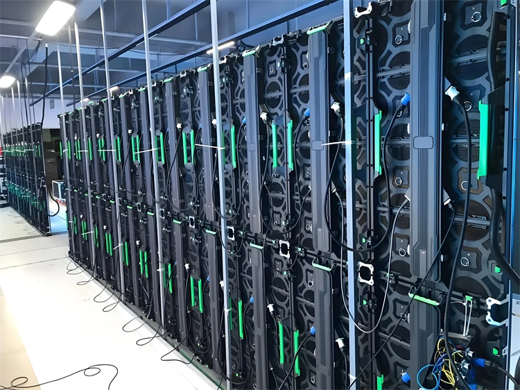 LED P4.81 Outdoor Rental  Display Screen Ground Hanging System Stage Background Aluminum Construction IP66 Waterproof 4K 5-Year