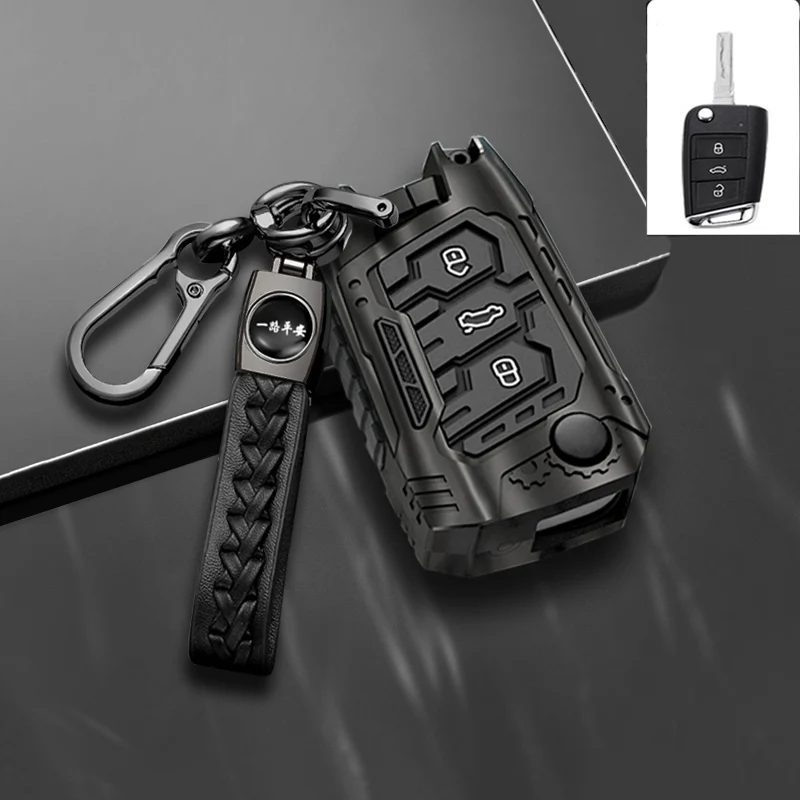 Für VW Golf 7 GTI POLO T-Cross T-Roc Touran Tiguan Skoda Octavia Rapid Kodiaq Fabia Seat Ibiza Leon Ateca Arona Schlüsseletui