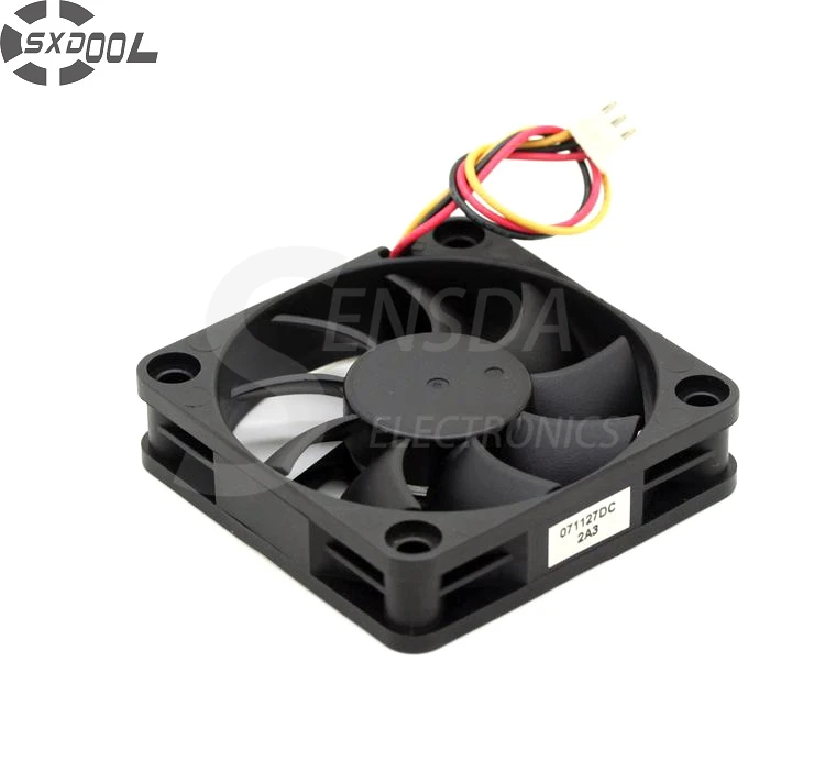 

SXDOOL FD126015LB 6014 6cm 60mm DC 12V 0.075A Double Ball Silent Cooling Fan