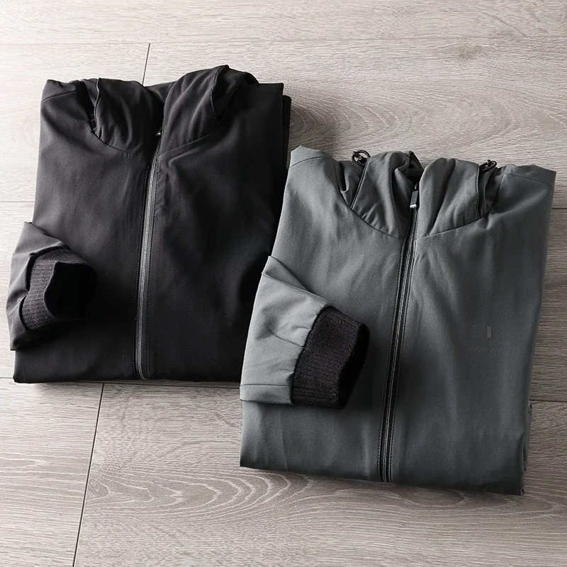 

Outdoor Casual Men's Jaet with Large kets Windproof Waterproof Spring New Sle Breathable Stand Fit Faion Urban Youth