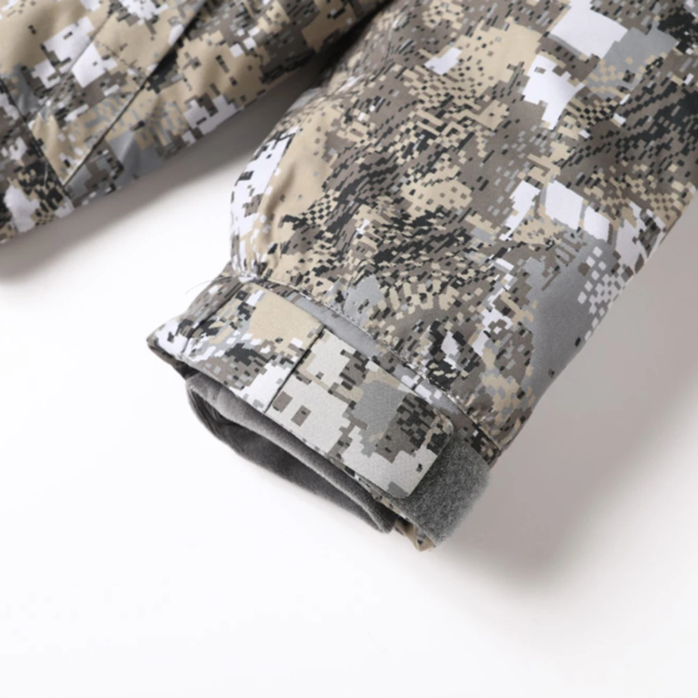 Ainfad Herren Herbst-Winter Tarnmuster Wasserdichte Isolierte Angeljacke, Aerolite-Jagdbekleidung – Detail 15