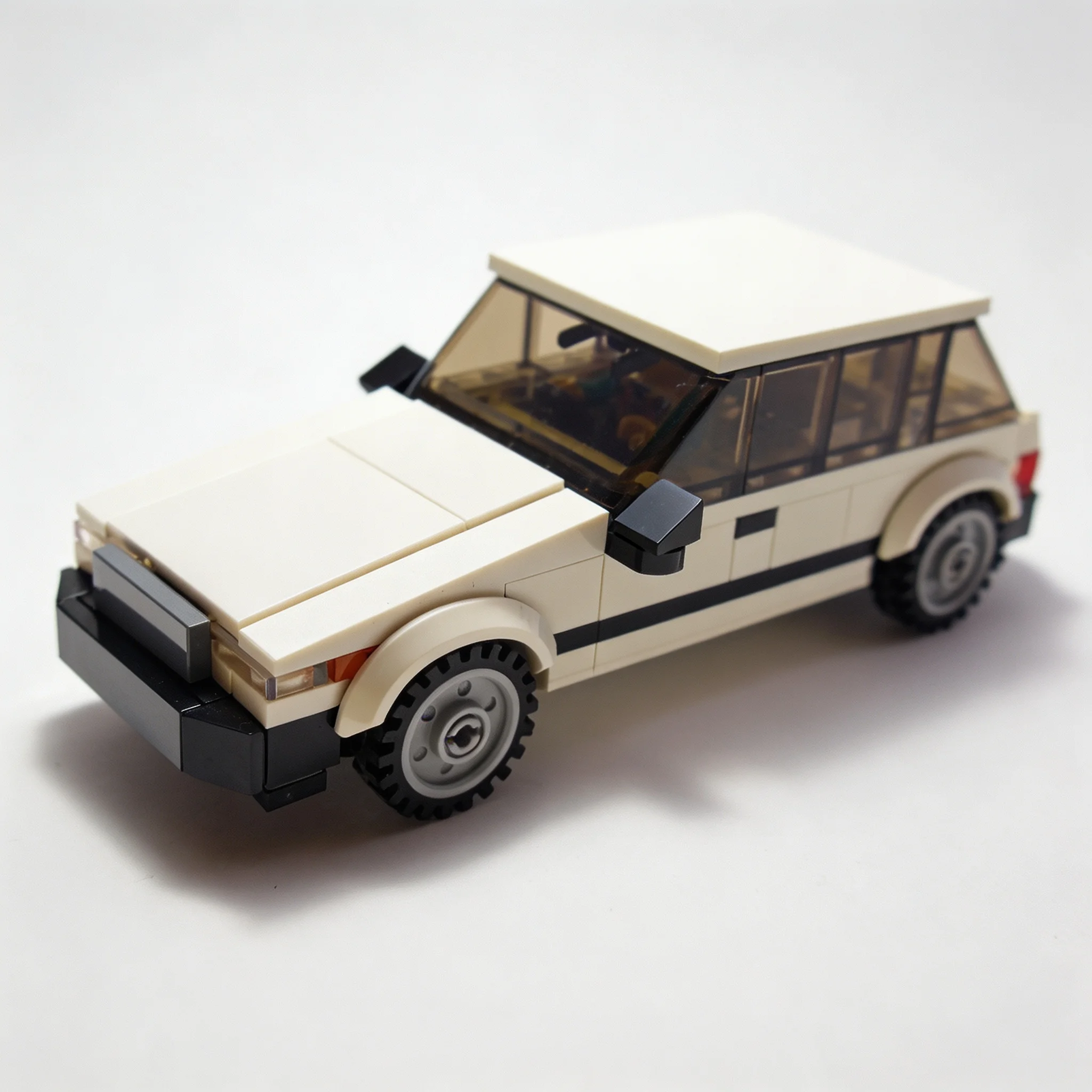 209pcs MOC 80's Hatchback Cars Model Building Blocks Architecture Christmas Gift Toy Collection Art Idea Education Assemble