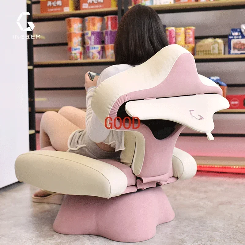 

Эргономичное поворотное кресло-реклайнер для отдыха и игр