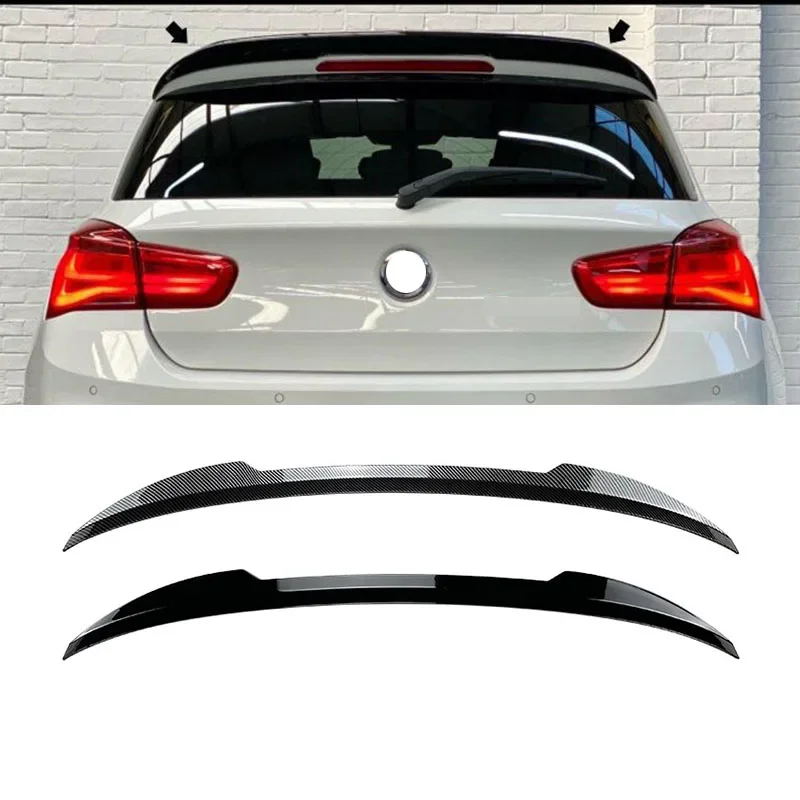 

Для BMW 1 серии F20 F21 118i 120i 2011 2012 2013 ~ 2019 автомобильные аксессуары задний спойлер на крышу губа багажник крыло спойлер крышка