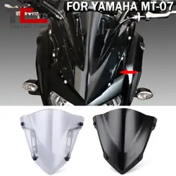 Motorcycle WindScreen Windshield Wind Deflector For YAMAHA MT07 MT-07 MT 07 2018 2019 2020 2021 2022 2023 2024 FZ07 FZ-07