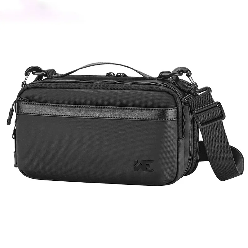 

New Fashion Men's Crossbody Bag Large Capacity Business Travel Chest Bag Shoulder Bag Large Capactiy Sling Bag