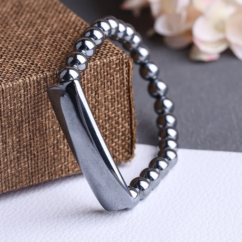 InstantMelting Energy Stone Terahertz Silica Bracelet Men and Women Jewelry