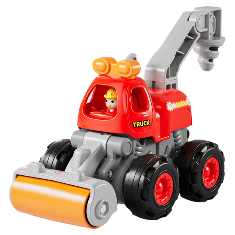 Equipe de engenharia de dublê deslizante inercial ABS, simulação móvel 360 °   Rotação Stunt, Bulldozer, Snowmobile, Brinquedo Infantil, XT234