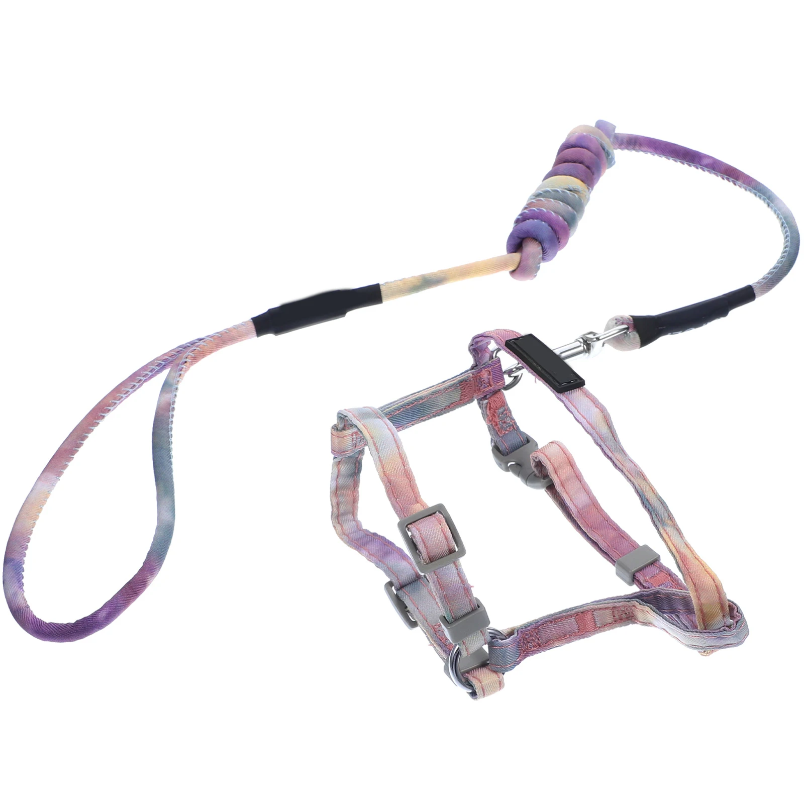 

Algae Yellow Dog Traction Rope Strap Dog Harness Leash Adjustable Small Training Nylon Pet Vests Escape Proof Lightweight