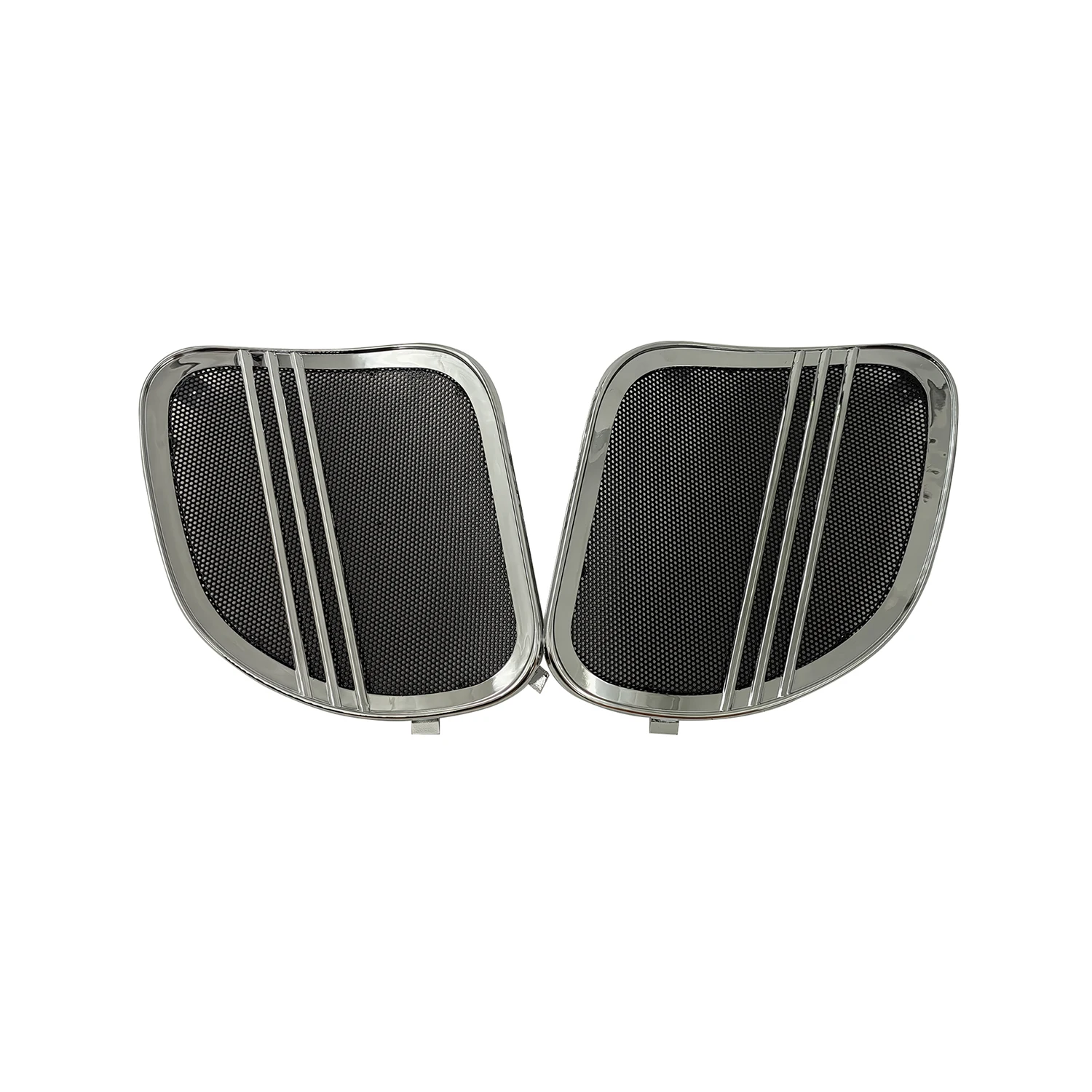 Front Tri-Line Speaker Grills Cover Trim Fit For Harley Road Glide FLTRX FLTRK FLTRXS 2015-2023