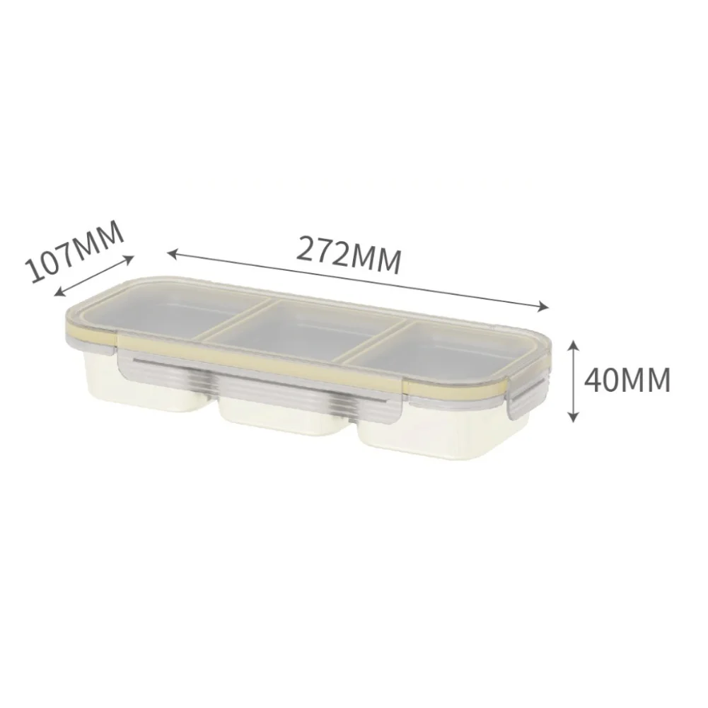 304 Stainless Steel Food Storage Box with Microwave Safe Rating Leakproof Silicone Gasket and Divided Sections for Meals