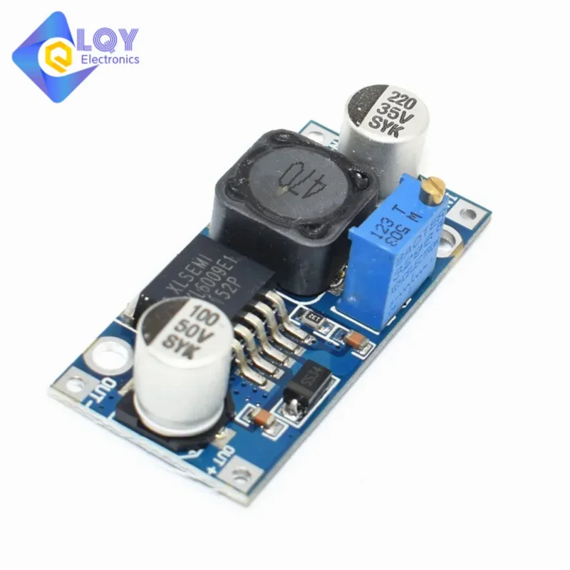 LQY 100pcs/lot TENSTAR ROBOT XL6009 DC-DC Booster module Power supply module output is adjustable Super LM2577 step-up module