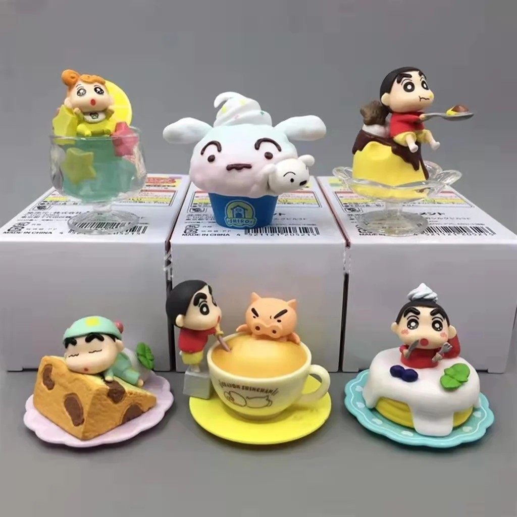 

Re-ment карандаш Shinchan Manpuku сладости слепая коробка капсульная игрушка Коллекционная аниме-фигурка украшение детский подарок на день рождения