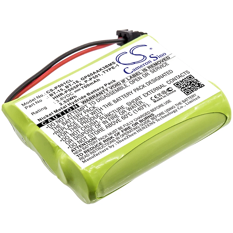 Cameron Sino For Sony SPP-A968,SPPD900,SPP-D900,SPPER1,SPP-ER1,SPPER101,SPP-ER101,SPPN1020,SPP-N1020,SPPN1025 700mAh / 2.52Wh