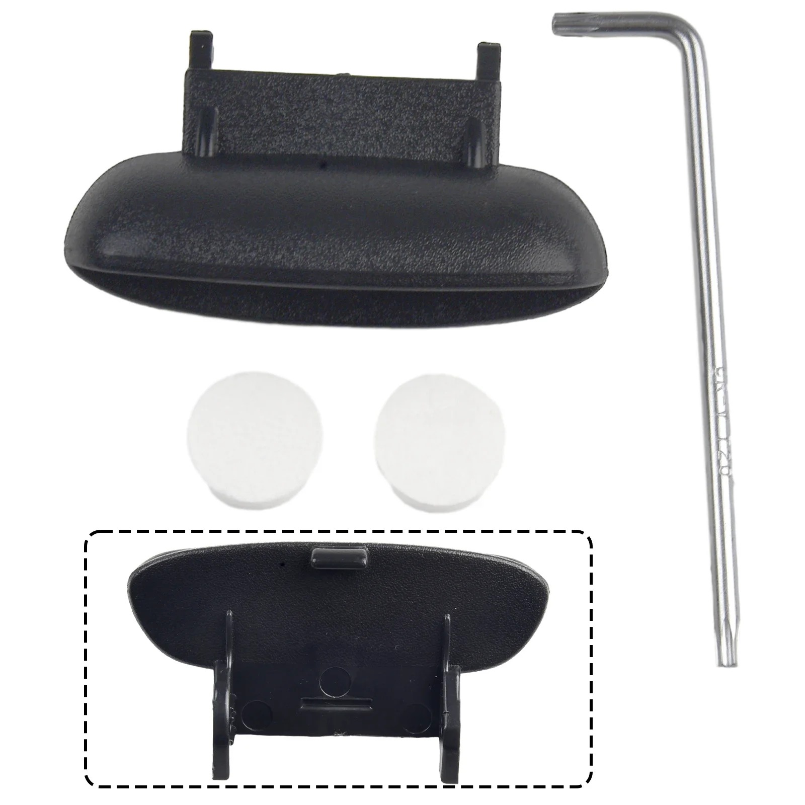 Practical Armrest Box Buckle Door Cover Latch 1PC 83451SNAA01ZA Accessory Black Center Easy To Install Plastic