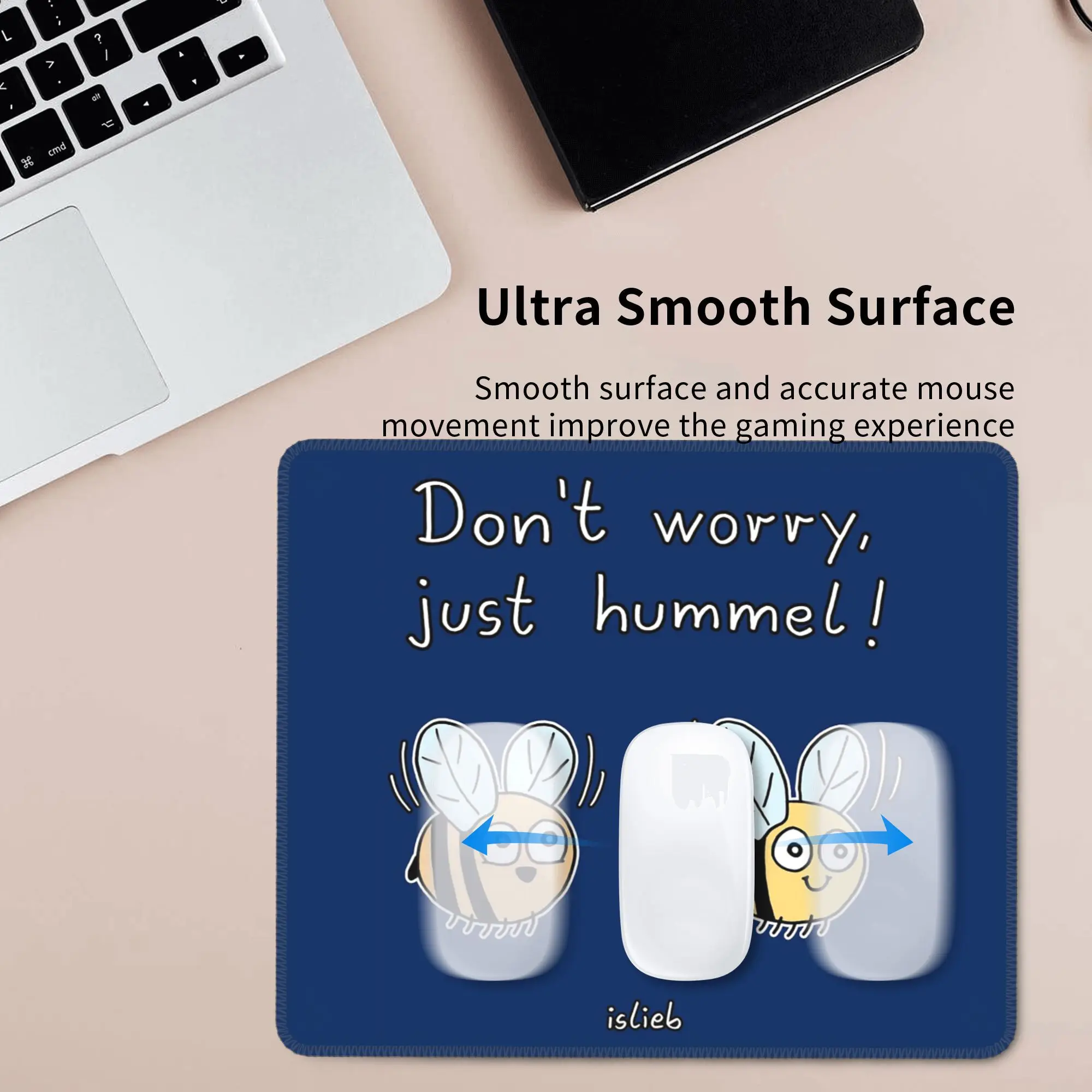 لا تقلق، فقط همل! لوحة الماوس لوحة المفاتيح الكمبيوتر الماوس حصيرة الألعاب الكمبيوتر المحمول مكتب حصيرة مكتب الملحقات الجدول الحصير