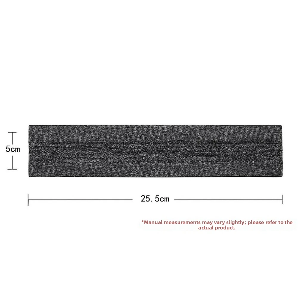 New Elastic Sports Headband Non-Slip Sweat Absorbing Fitness Headband Breathable Multicolors Yoga Headband for Men Women - view 6