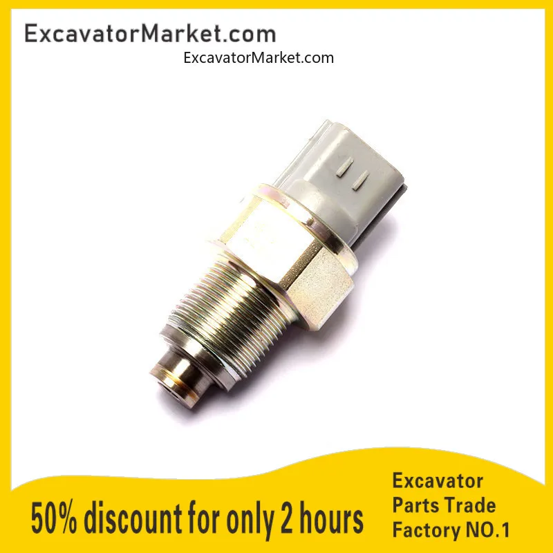 For Komatsu PC400 450-7 8 Oil Pump High Pressure Common Rail Pressure Sensor 499000-4441 High Quality Excavator Spare