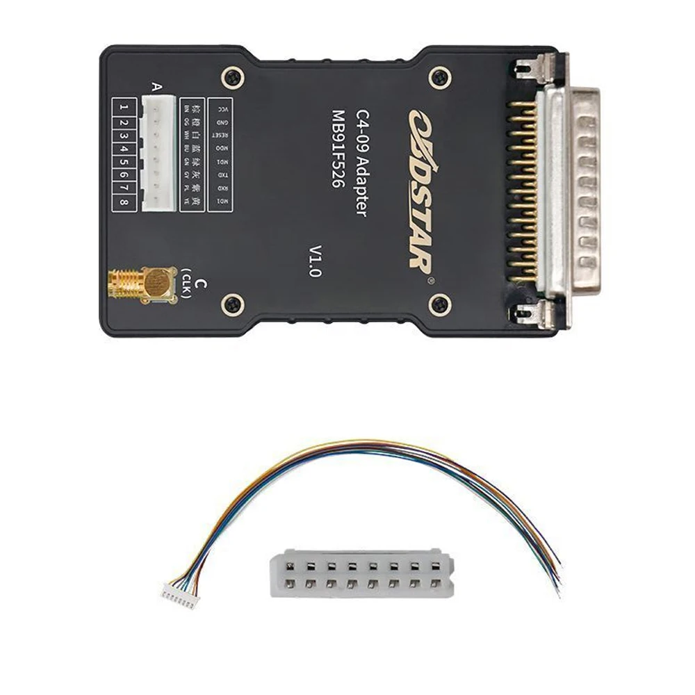 

Комплект адаптеров OBDSTAR C4-09 (MB91F526) для использования с OBDSTAR KeyMaster G3 / OBDSTAR DC706