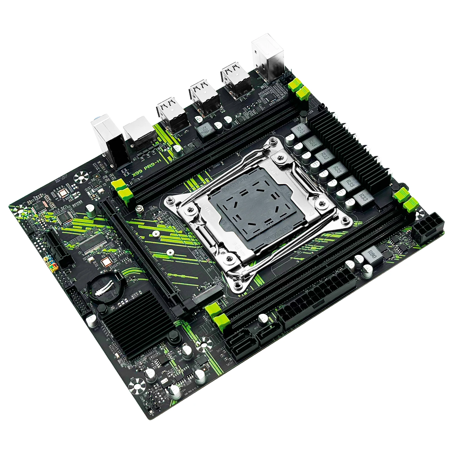 Imagem -06 - Motherboard Grupo Kit Lga 20113 Processador Cpu Xeon e5 2650 v4 Memória Ram 16gb Ddr4 Ecc Ssd Nvme M.2 Usb Machinist-x99