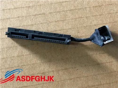 Conector de cabo usado flexível para hdd para dell inspiron 7000 15 7570 portátil de 7580 ssd sata adaptador de disco duro de 45