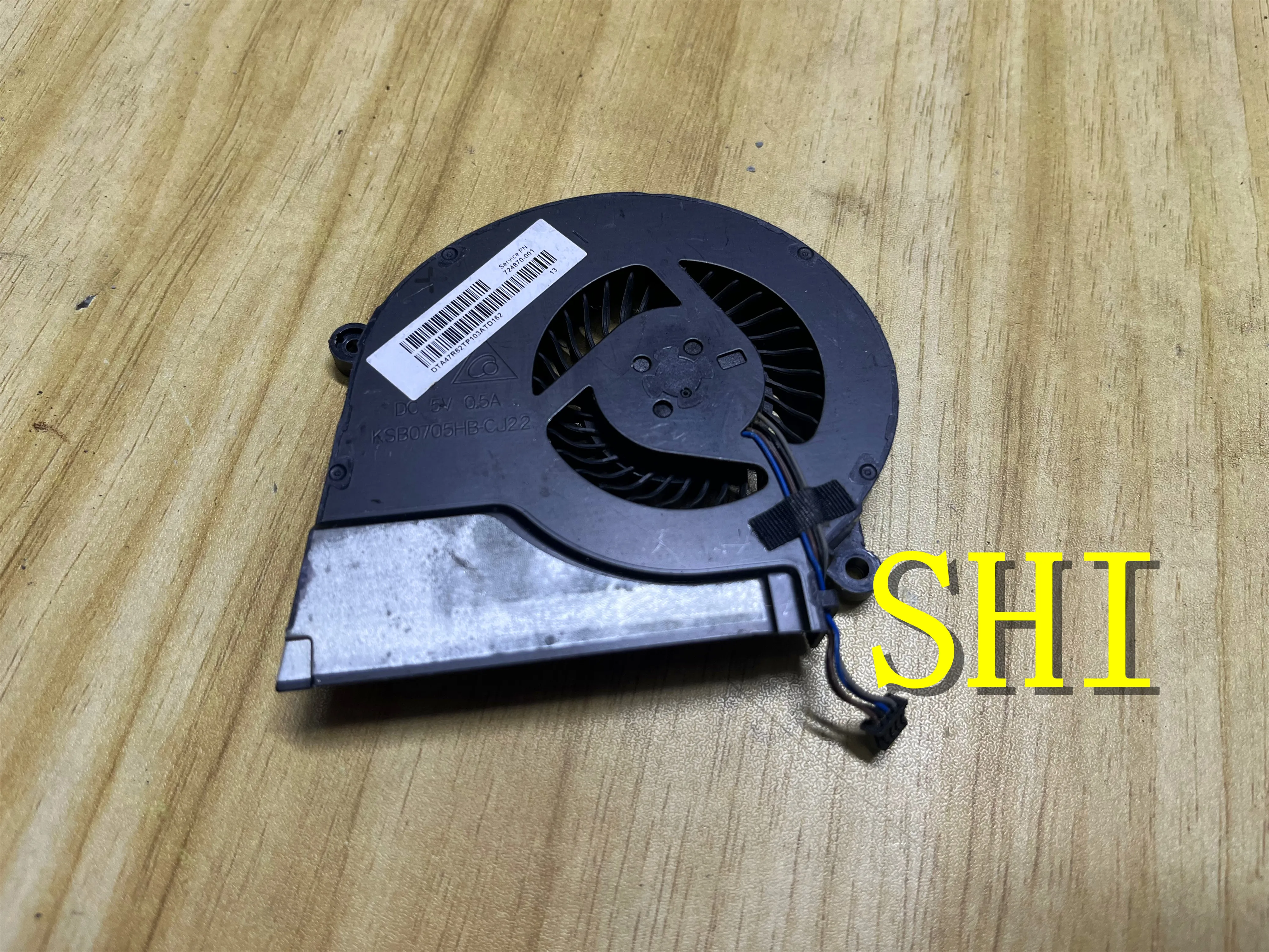 Original used CPU Cooling Fan for HP 15E 17E 15-E043CL 17-E 17-E000 724870-001 725684-001 719860-001 Free shipping