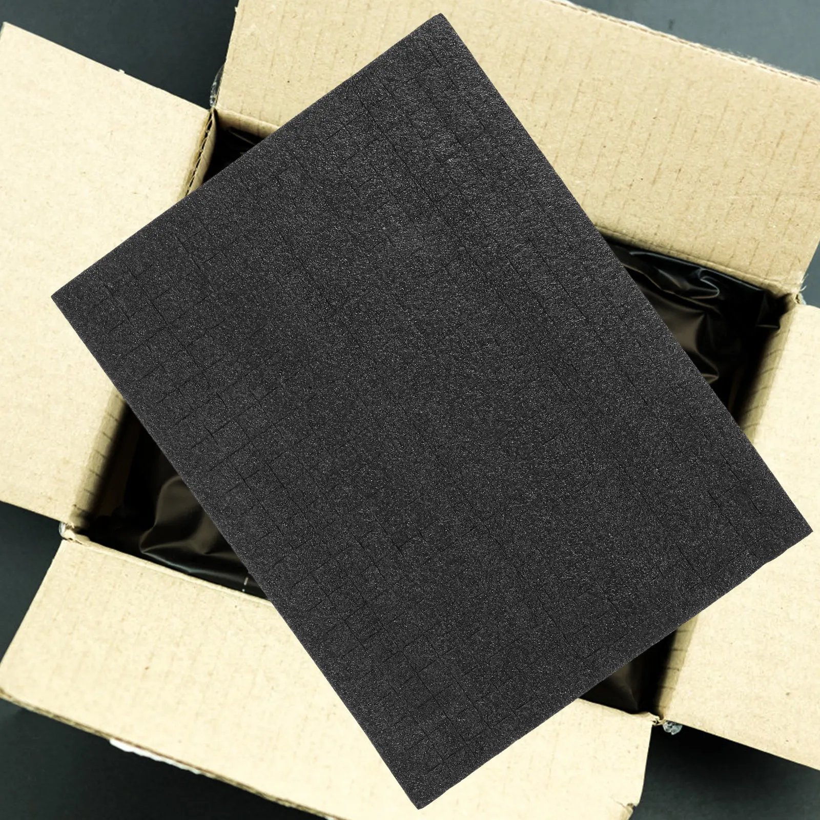 

Black Foam Storage Box 33x25x2cm Pearl Cotton Cushioning Protective Packaging Packing Shipping Organizer Case Inserts