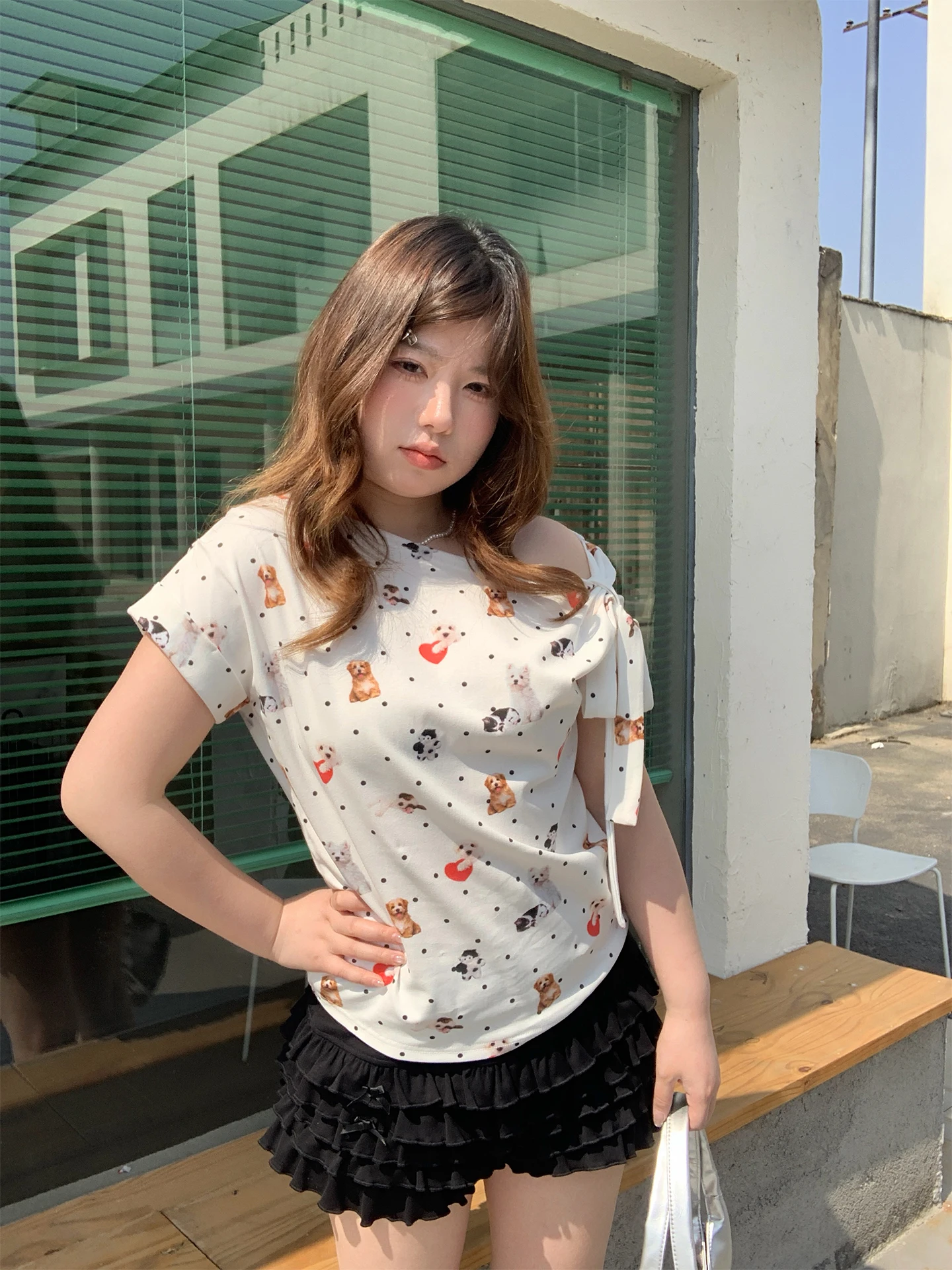 

Черная пышная короткая юбка с бантом, женская, с оборками, для танцев, черная, с рюшами, средней длины