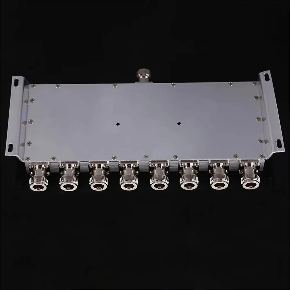 11·11COUPON Radio Frequency Signal Divider 380-2500MHz 8 Ways Output Power Splitter Dividing Connector