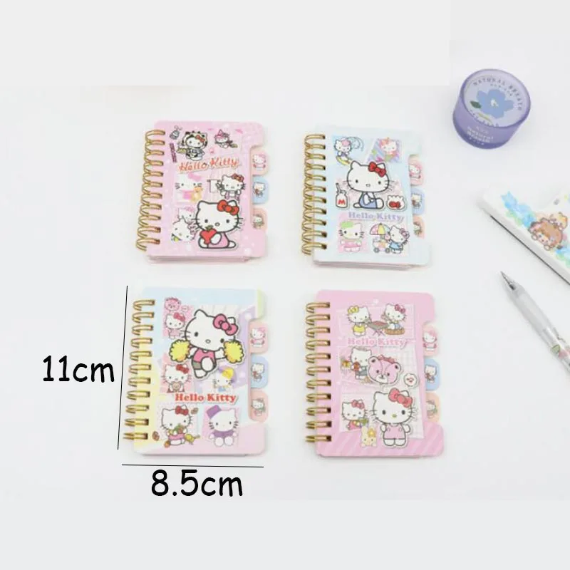 Imagem -03 - Sanrio Kawaii Keroppi Memo Pad Sticky Notes Coil Notebook Etiqueta de Papelaria Notepad Planner Sticker Post Abastecimento Escolar Pcs por Lote