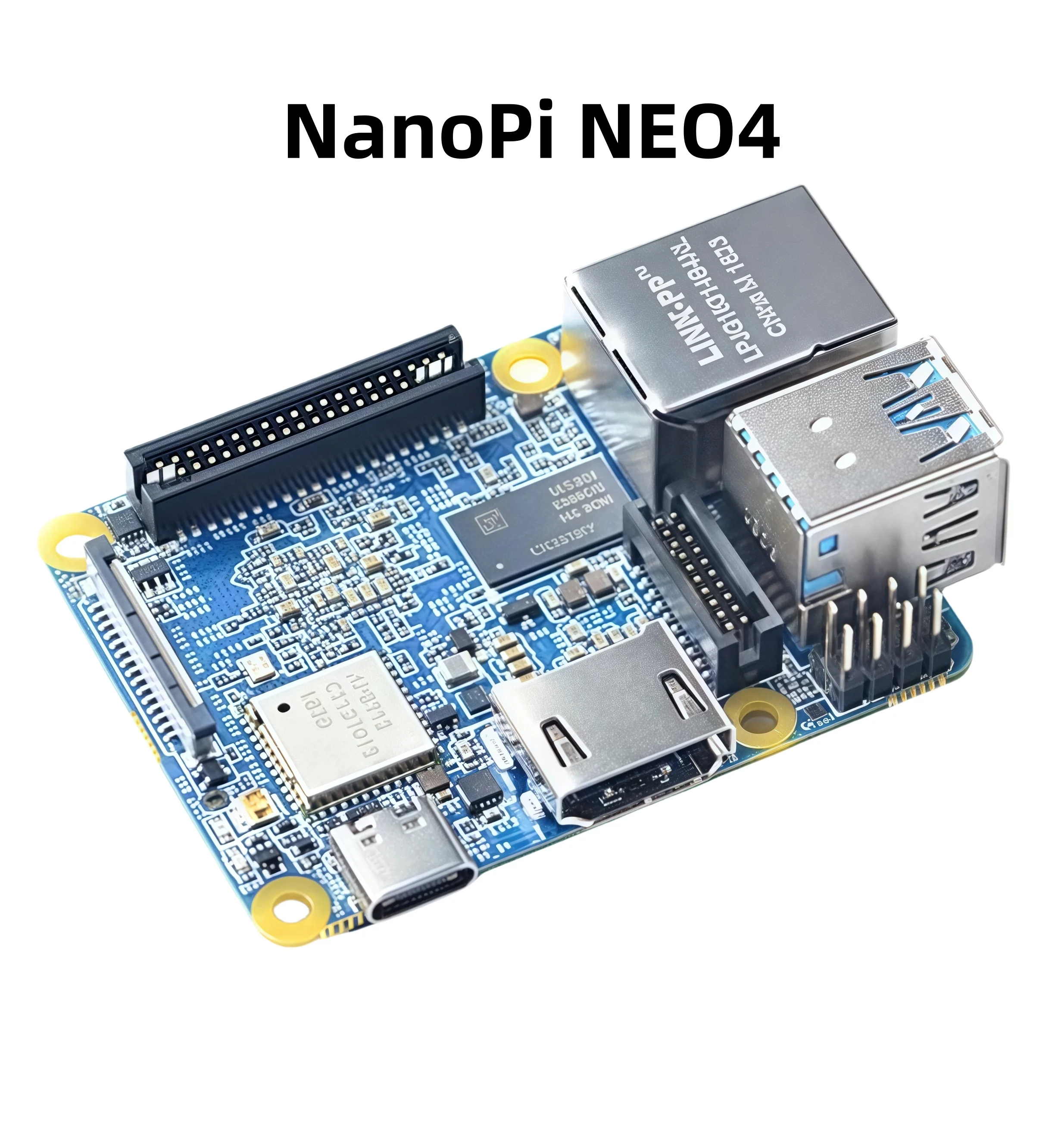 

NanoPi NEO4 RK3399 Development Board Onboard WiFi Bluetooth Gigabit Network Android 10