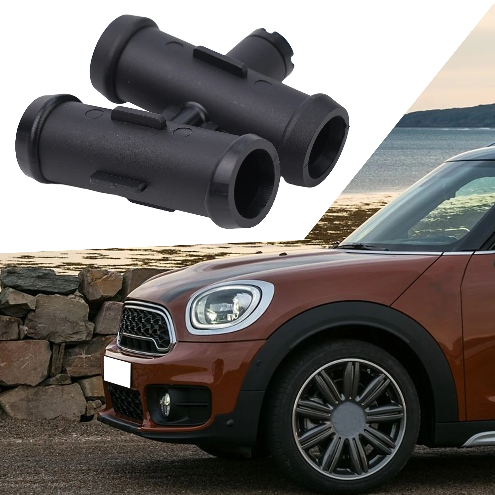 Direct Replacement Easy Installation Coolant Hose Air Bleed Connector Joint for BMW For MINI R50 R52 17127515494