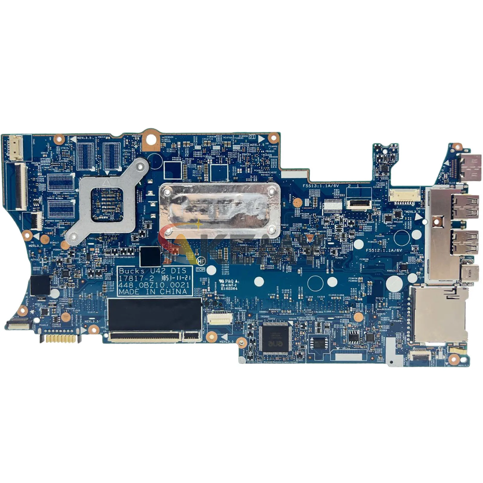 17817-2 untuk HP Pavilion X360 14-BA 14M-BA Motherboard Laptop 939382-601 939381-601 dengan CPU I5 I7 DDR4 100% Sepenuhnya Diuji