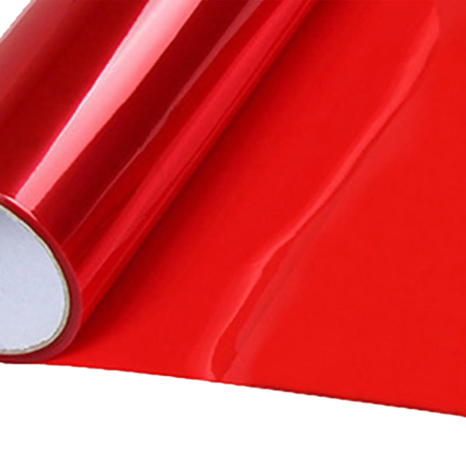 Car Light Film Sticker Red PVC 30x100cm Headlight Taillight Tint Vinyl Protective Sheet for Vehicle Custom Exterior