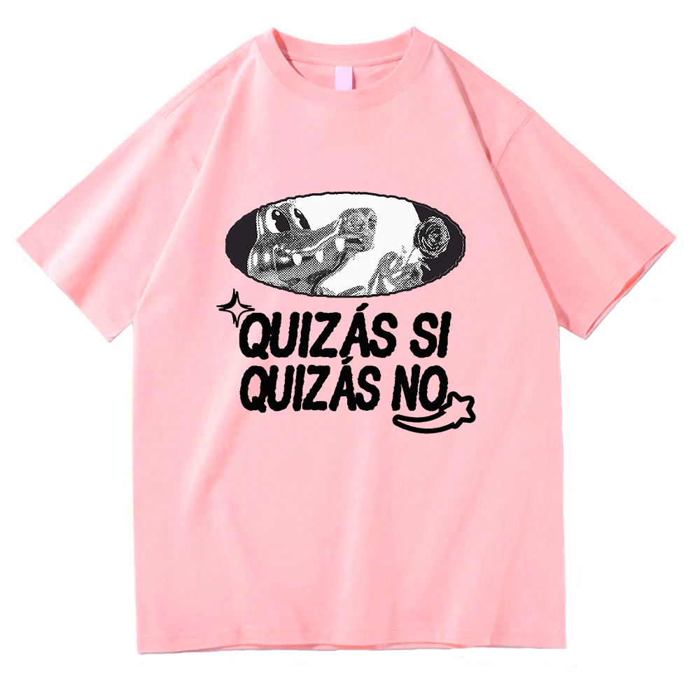 Alvaro Diaz Maybe Yes, Maybe Not Tshirt Vintage Men/women Clothing Harajuku Clothes Manga Unisex Tops Cotton Graphic T Shirts