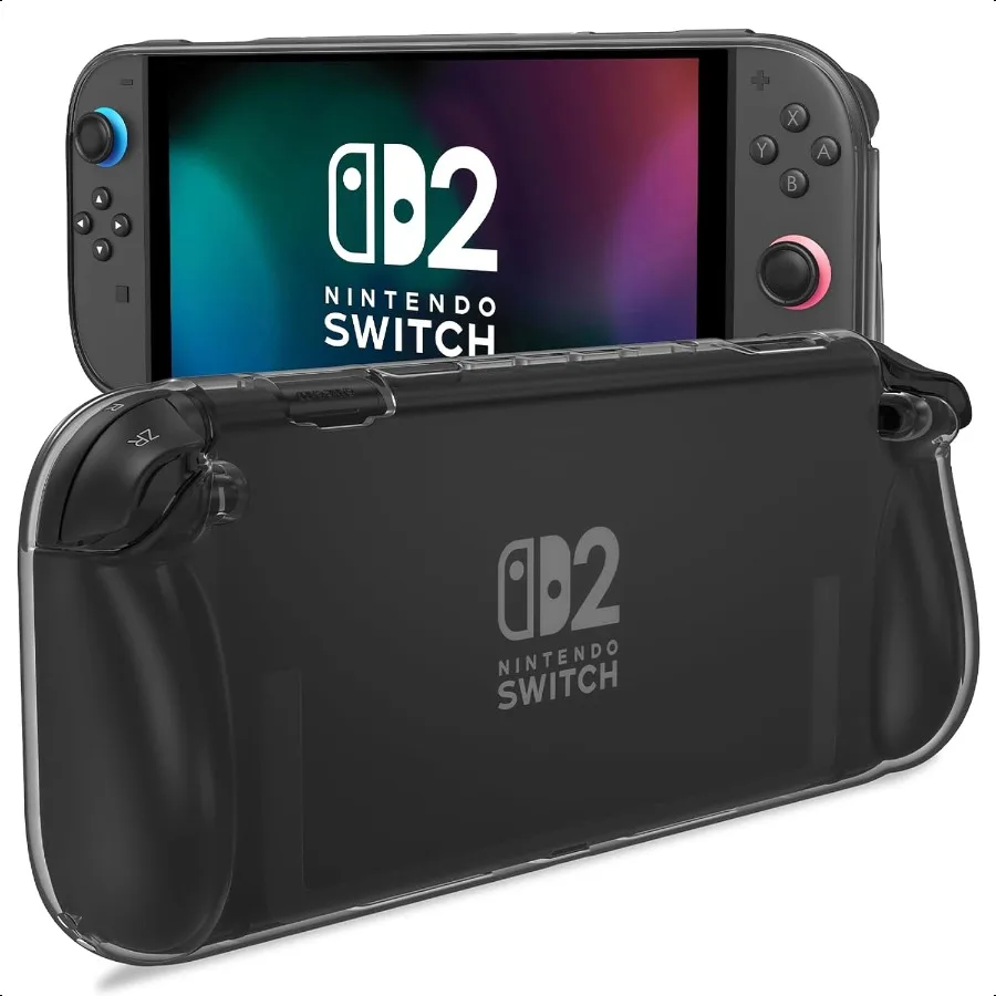 

Защитный чехол для Switch 2 2025 Эргономичная ручка Прозрачная крышка Switch 2 Protector Accories Мягкий тонкий чехол из ТПУ с защитой от царапин
