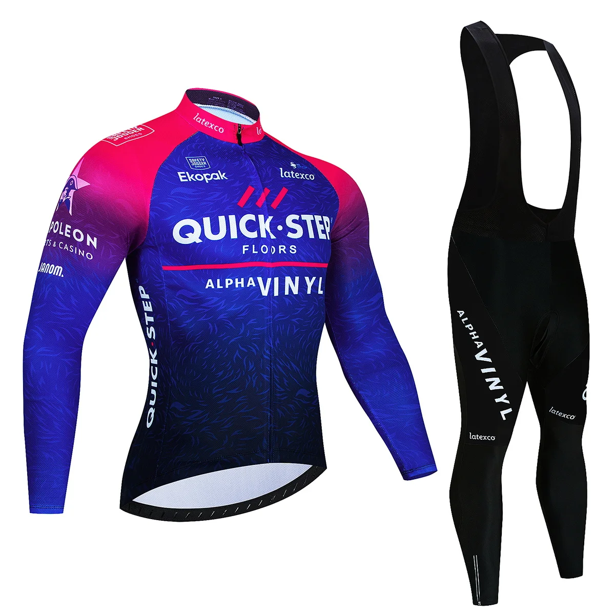 

QUICK STEP Cycling Jersey Set Spring and Summer Men Road Bike Shirt Bicycle Tights Mtb Maillot Culotte Cycling Clothing 2026