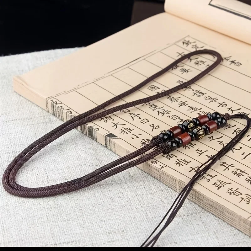 1pc Unisex Pendant Necklace Cord  Bead Design for DIY Minimalist Classical Jewelry Making Craft Supplies Accessories Threads