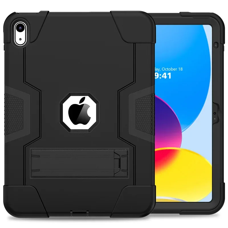 Coque armure antichoc en silicone TPU pour iPad, support PC, OligKids, 10 pouces, 10.2 pouces, Air 5 Pro, 11, 9.7, Mini 6, 5, 4, 3, RapDuty, 12.9