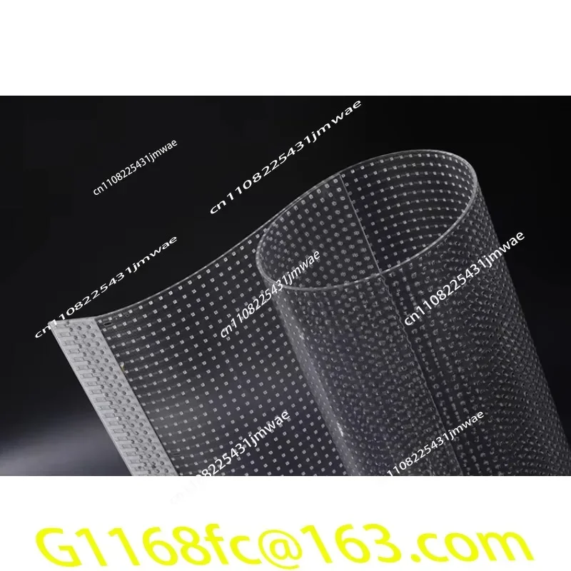 Ultra-high-brightness Flexible LED Film Screens for Advertising and Self-service in Showroom Video Media Applications part