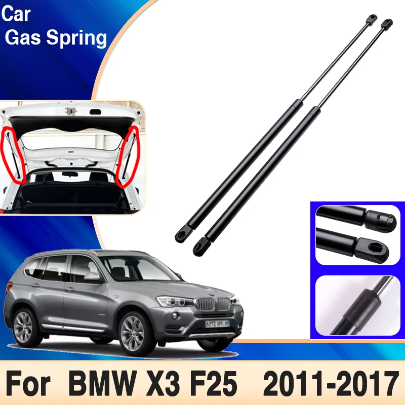 Puntal de resorte de Gas para coche, barra hidráulica para maletero, portón trasero, resortes de choque, soportes de elevación, accesorios para