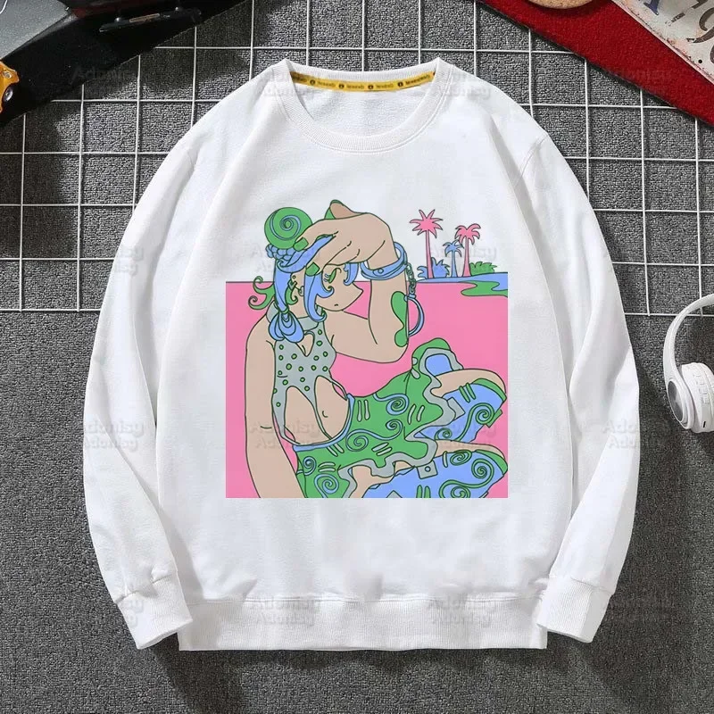 Anime japonés Jojo Bizarre Adventure Jotaro Star Sudadera con capucha otoño Hip Hop hombres pulóver sudaderas con capucha para hombre