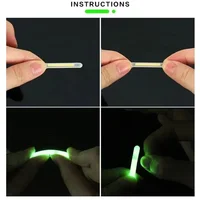 50/100PCS Fireflies Starlight Fishing Light Sticks 2.2-4.5 mm Fishing Float Rod Light Luminous Sticks Fishing Tackle Accessories 6