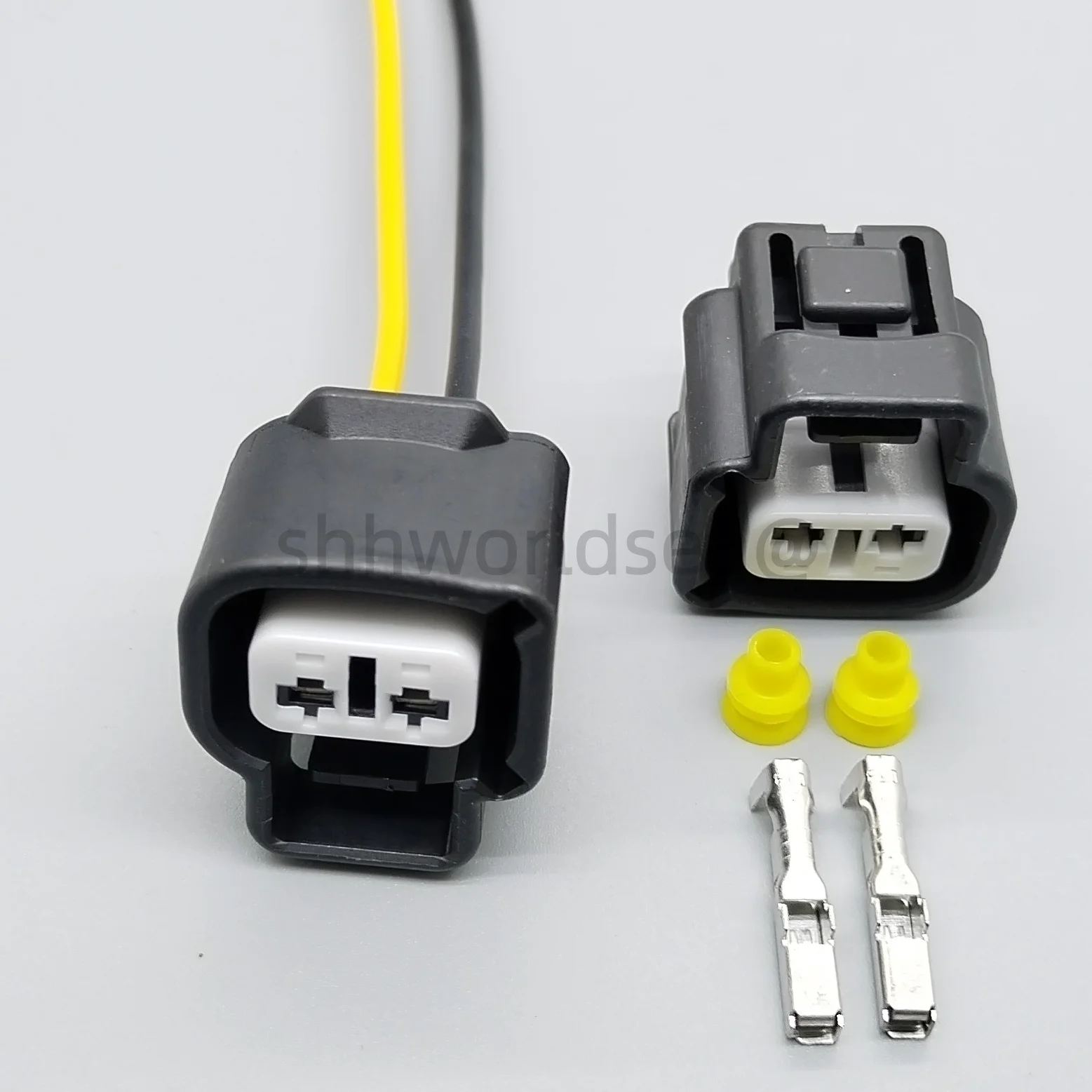 shhworldsea 2pin Auto Electrical Housing Plug Connector 192000-3130 For Nissan  Water Temperature Sensor Plug