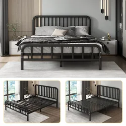 bed Forged iron  Modern simple double  1.5 meters thickened steel frame  steel frame single  children's iron