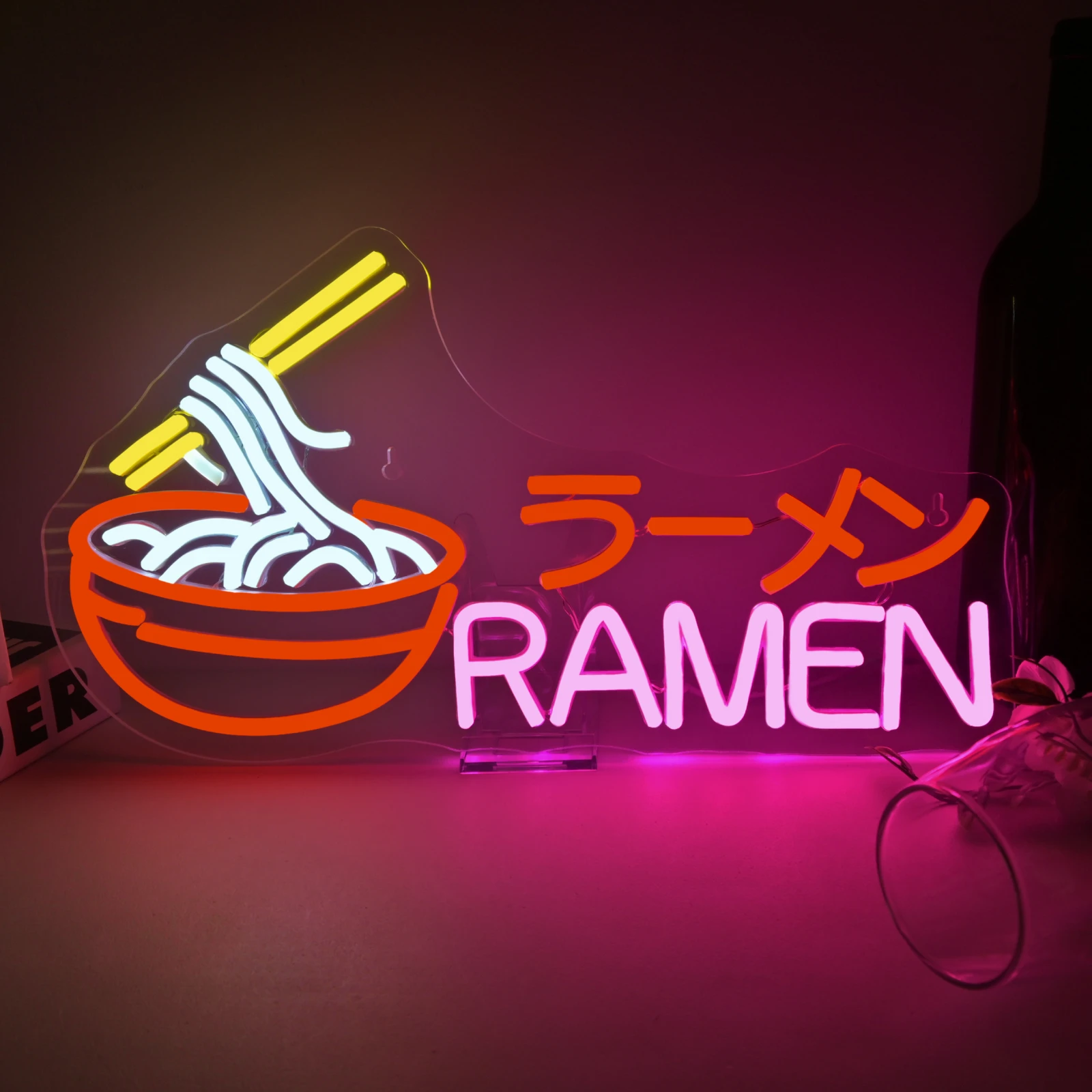 

Ramen Japanese Neon Sign Living Room Art Wall Decor Noodles Neon Light Wall Decor Dinning Room Party Business Light Sign